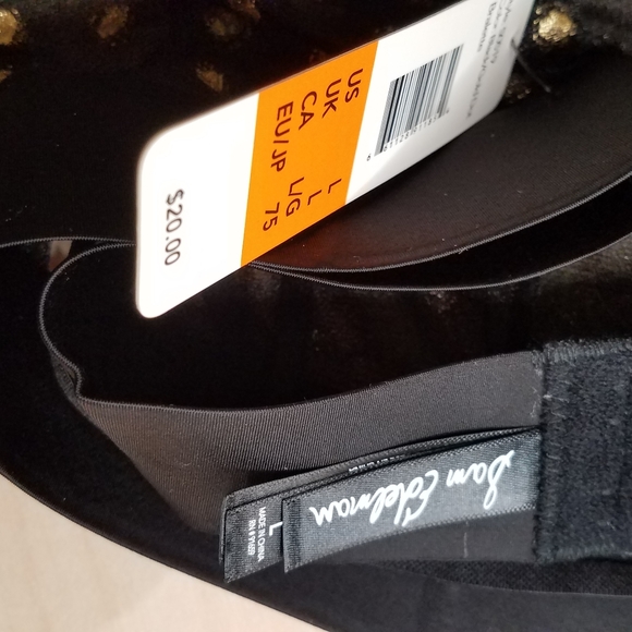 Criss cross Black Gold bralette d17 - Picture 5 of 5